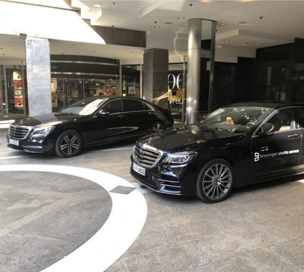 Shopping Tour mit Chauffeur